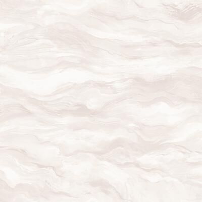 Chesapeake Cirrus Blush Wave Wallpaper