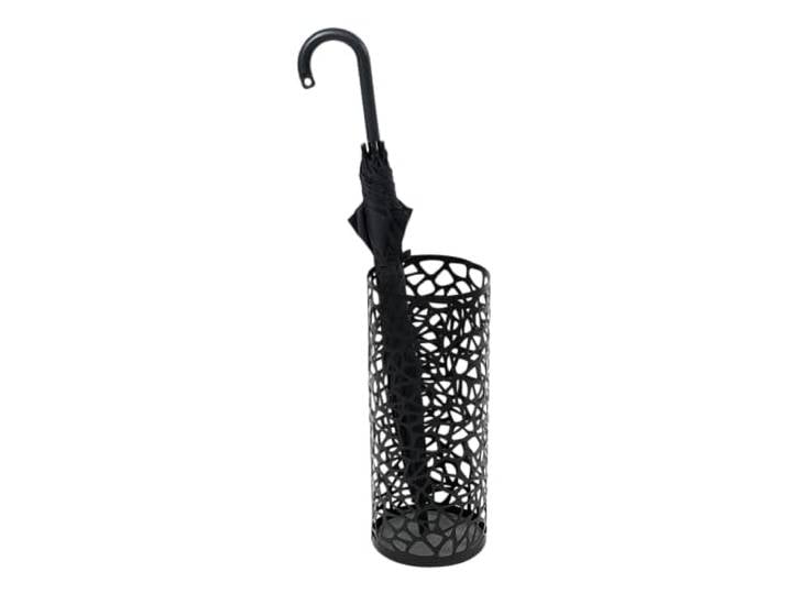 Yamazaki 6322 NEST Umbrella Stand\, black\, Steel\, 19 x 19 x 46.5 cm