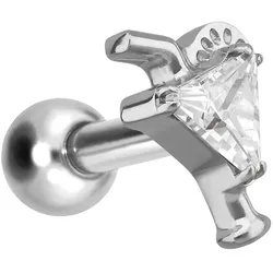 Titan Ohrpiercing mit Innengewinde COCKTAIL