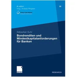 Bondrenditen und Mindestkapitalanforderungen für Banken, Fachbücher von Sebastian Suhr