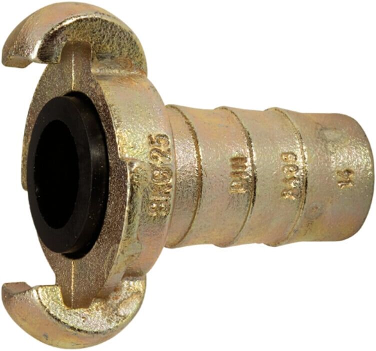 Riegler Klauenkupplung mit Schlauchanschluss, LW 25 (1"), DN 19 (KT 25)