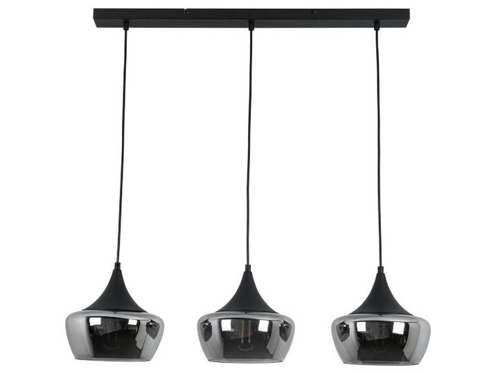 Hängeleuchte Nor Schwarz/Chrom max. 3x25 Watt