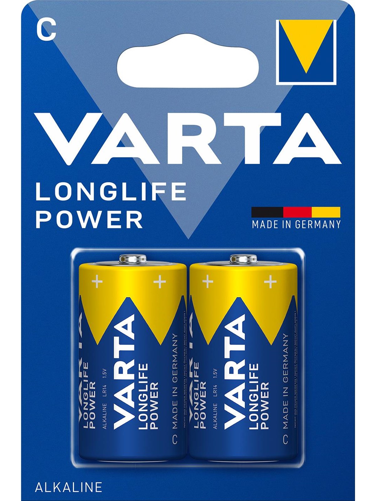 VARTA C Long Life Power 2-Pack