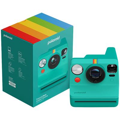 POLAROID Sofortbildkamera "Now Generation 3", grün (teal), B:11,22cm H:9,4cm T:15,02cm, Fotokameras