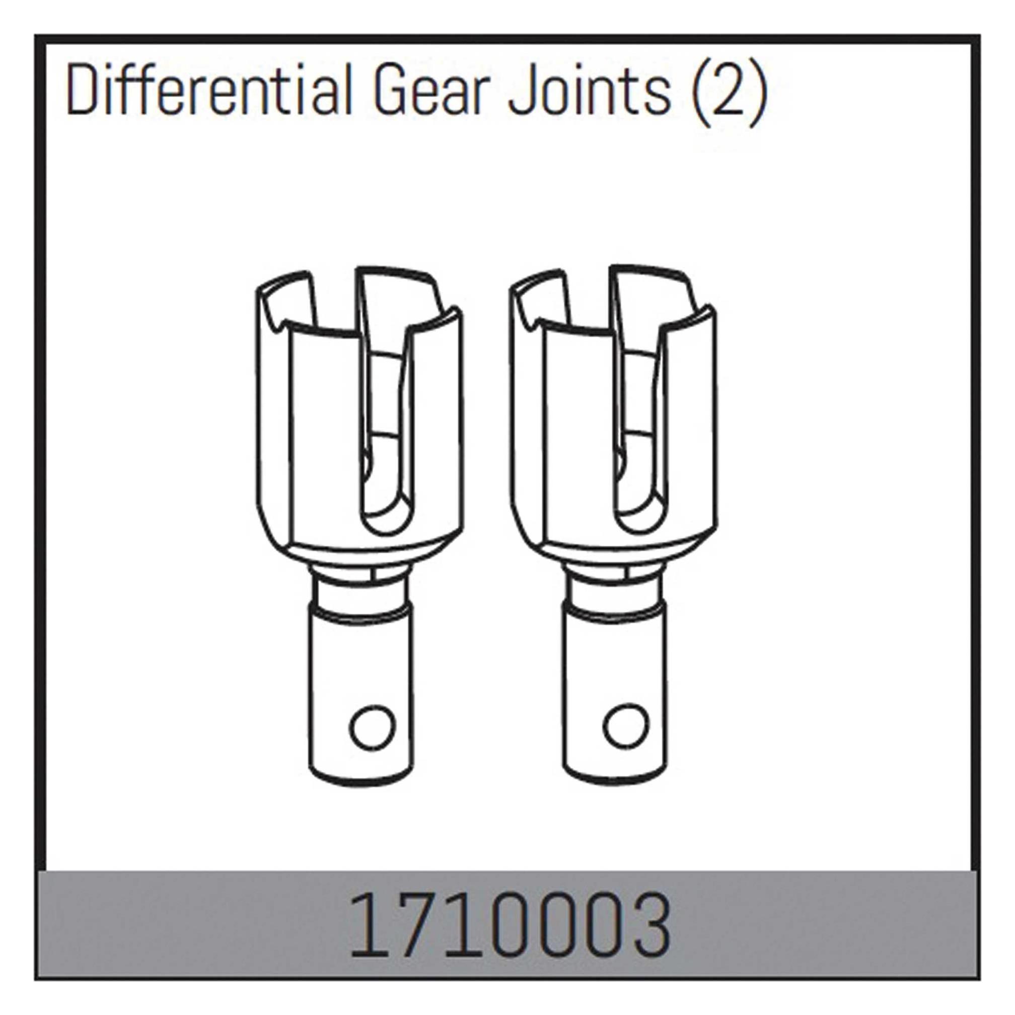 Absima mamba 7: differential mitnehmer (2 st.) (1710003)