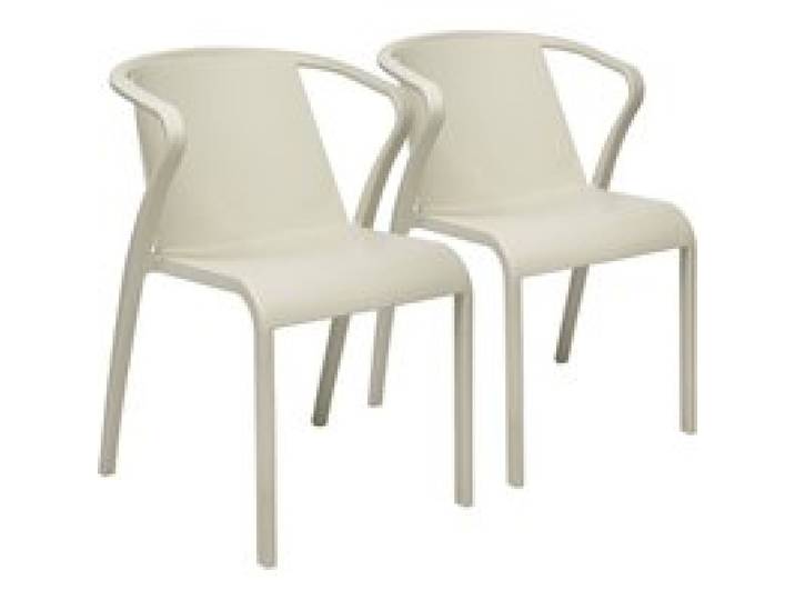Lot de 2 Fauteuils Empilables Fado