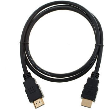 the sssnake HDMI 2.0 Cable 1m Noir