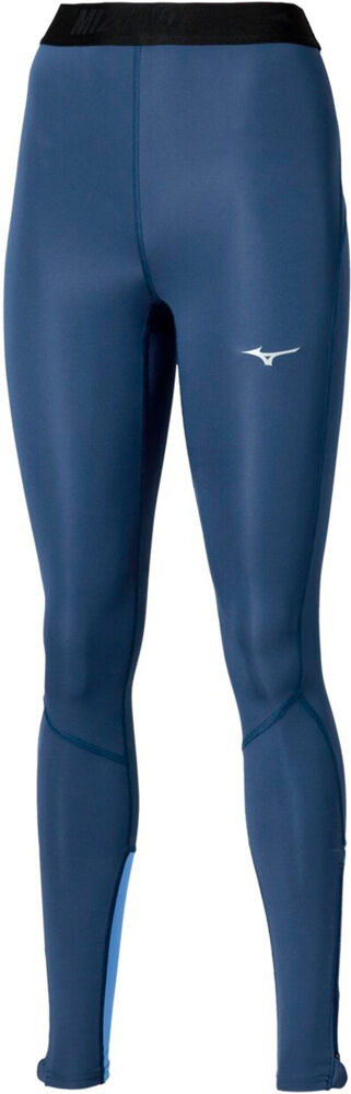 Mizuno core impulse pantalones y mallas largas fitness mujer Azul (XL)