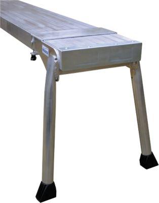 Teleboard, aus Aluminium, Länge 3 Meter, inkl. Board Stand