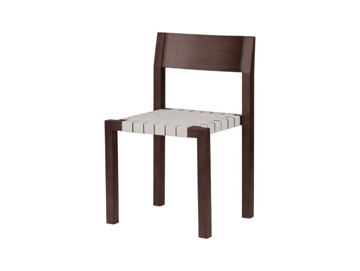 Chaise toli noo.ma en hêtre massif cocoa brown