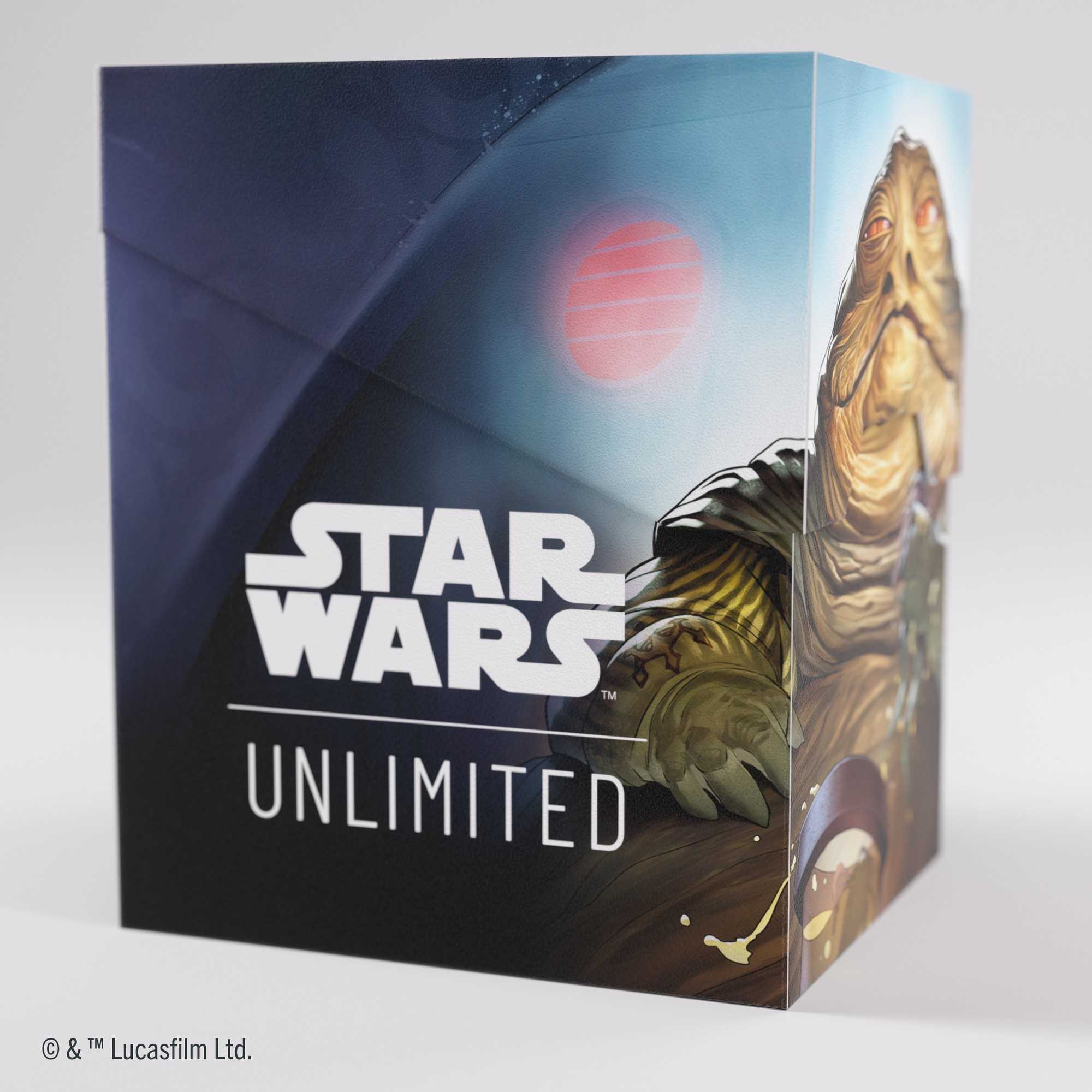 Gamegenic Star Wars: Unlimited Soft Crate – Leia Organa ; Jabba the Hutt, Card Game Accessory for Adults