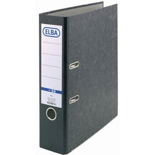 Elba Ordner smart Original, Rückenbreite: 80 mm, schwarz