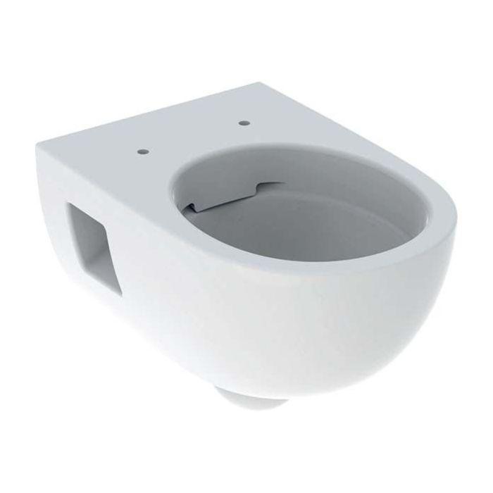 Geberit Renova Wand Tiefspül WC 203070600 Premium, weiss KeraTect, ohne Spülrand