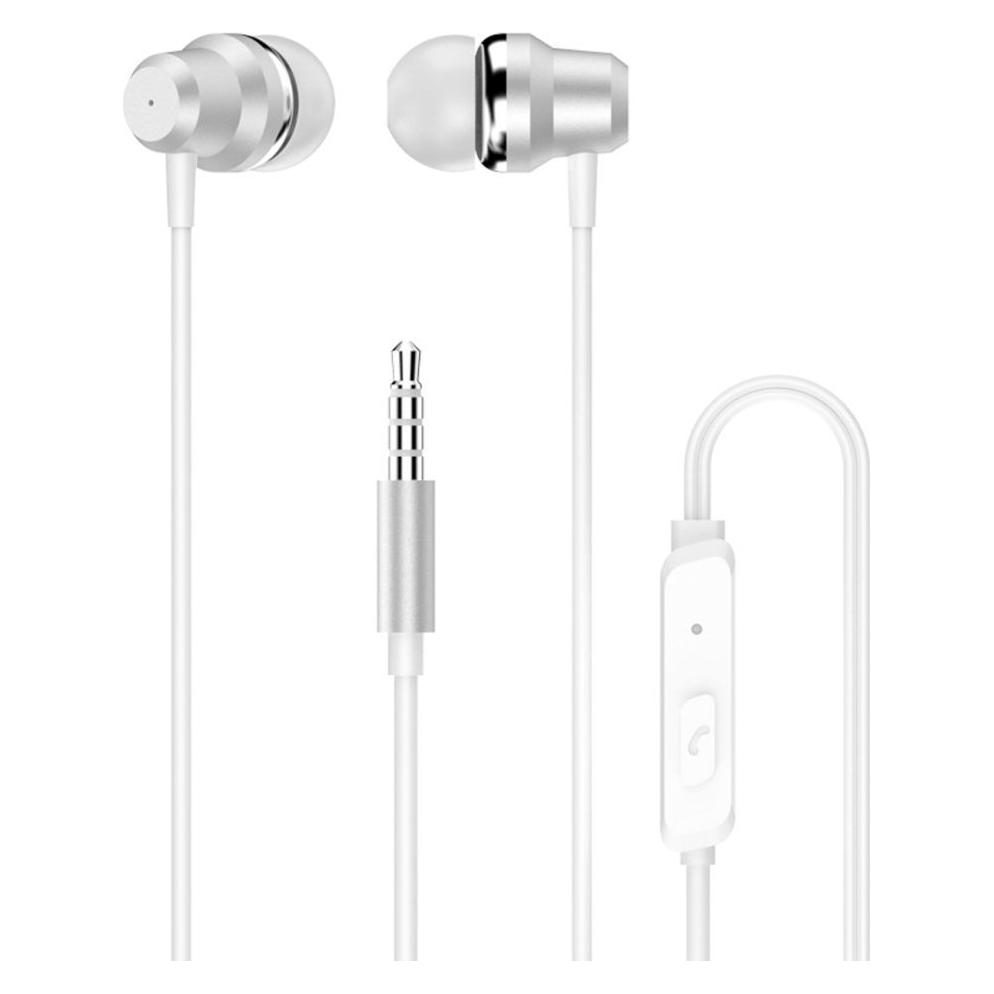 Dudao X10PRO kabelgebundener Kopfhörer, 3,5-mm-Klinkenstecker, In-Ear mit Fernbedienung - Weiss (Kabelgebunden) (6976625335725)