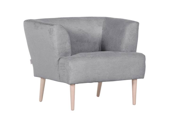 Hom`in Sessel, Hellgrau, Holz, Buche, massiv, 85x71x80 cm, Stoffauswahl, Wohnzimmer, Sessel, Sonstige Sessel