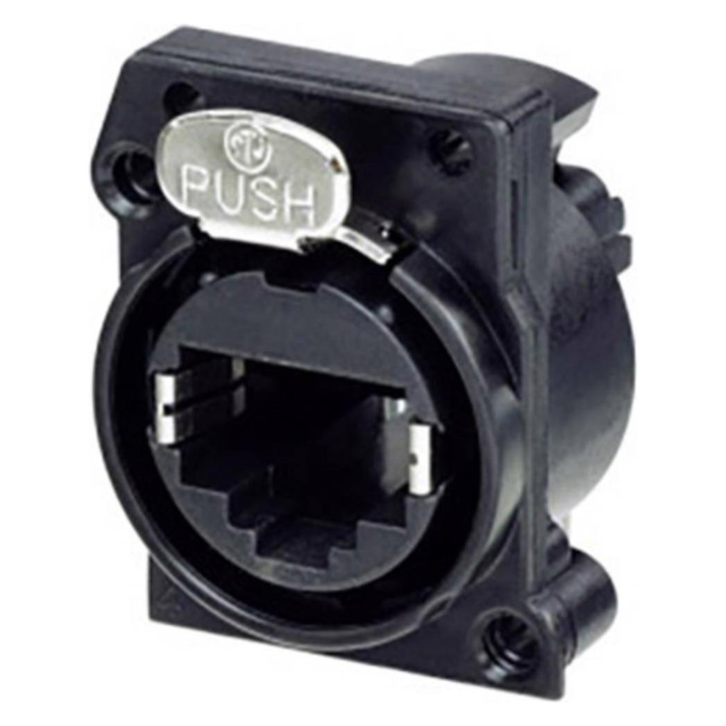 Neutrik Chassisbuchse NE8FAV-C5-CON Buchse, Einbau vertikal Polzahl 8P8C Schw (NE8FAV-C5-CON)