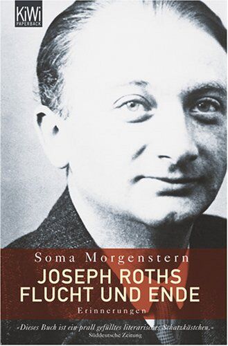 Soma Morgenstern - Joseph Roths Flucht und Ende: Erinnerungen - Preis vom 12.10.2026 11:37:12 h