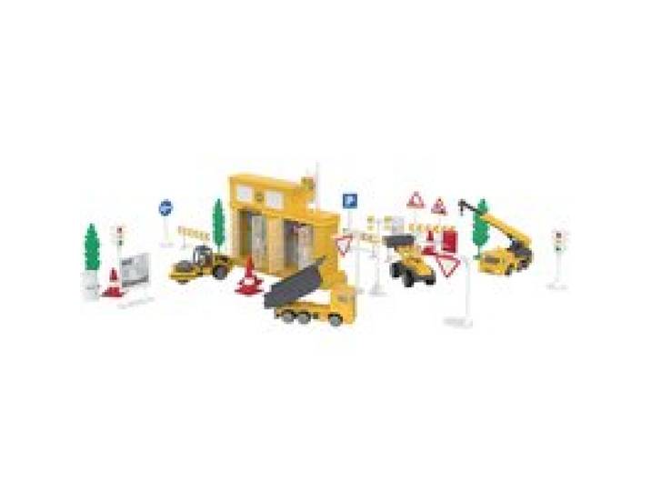 PLAYTIVE Set de jeu cast racers (Chantier de construction)