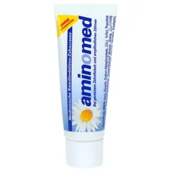 AMINOMED Kamillenblüten Zahncreme ohne Titandioxid 15 ml