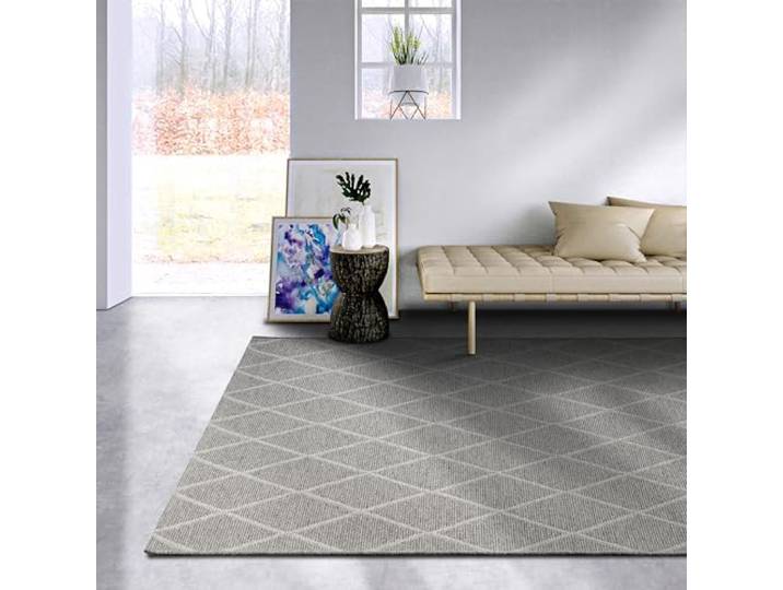 Villeroy & Boch Wollteppich Maria - Natur Wohnzimmerteppich - Schurwolle & Natürlich - Boho Skandi Teppich Wolle für Wohnzimmer, Schlafzimmer, Esszimmer, Flur –Natur Beige Braun, 200x290cm