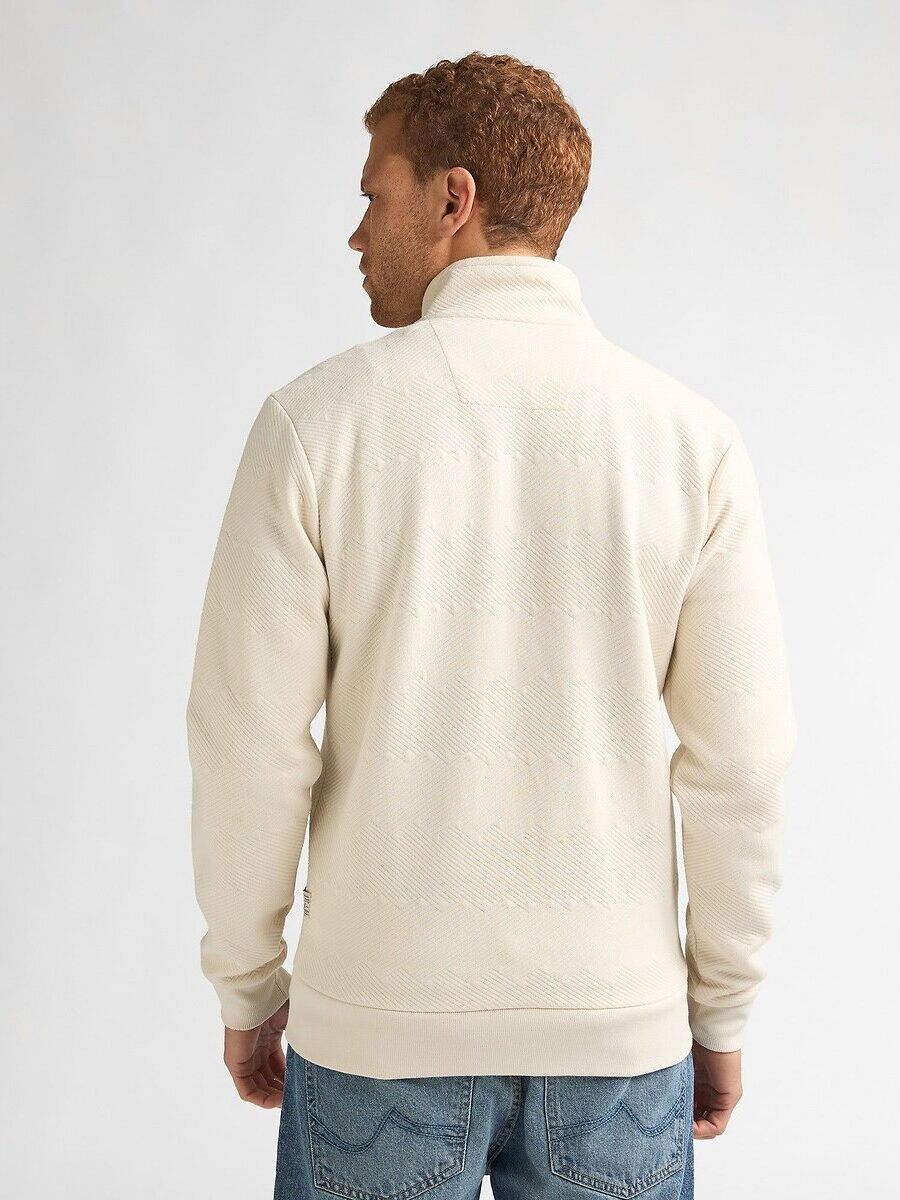 PETROL INDUSTRIES Sweat zippé col montant