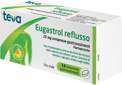 Eugastrol Reflusso 20 Mg Compresse Gastroresistenti