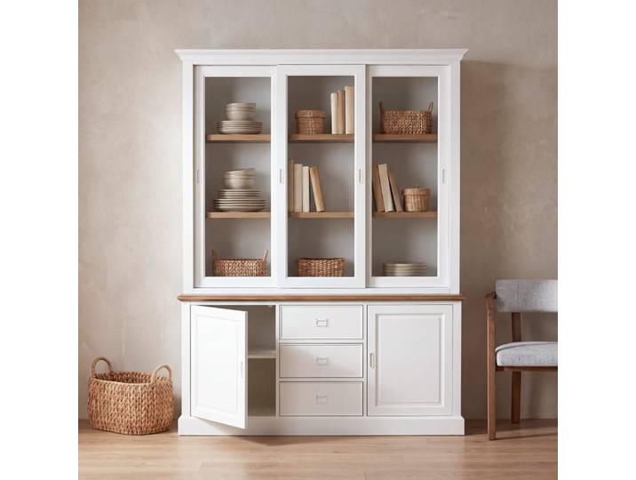 Weißes Sideboard, 159 cm lang