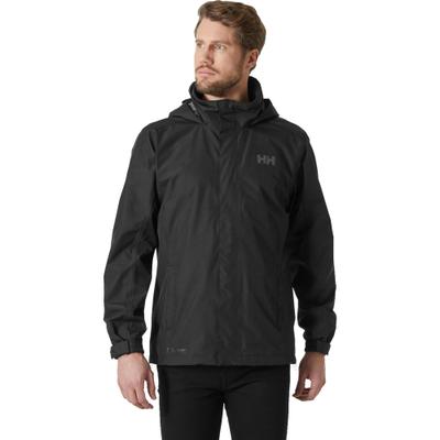 Regenjacke HELLY HANSEN "DUBLINER JACKET", Herren, Gr. S, schwarz, Obermaterial: 100% Polyester. Futter: 100% Polyester, normal, Jacken Regenjacke, wasserdicht, winddicht, Langarm-Schnitt, normale Länge