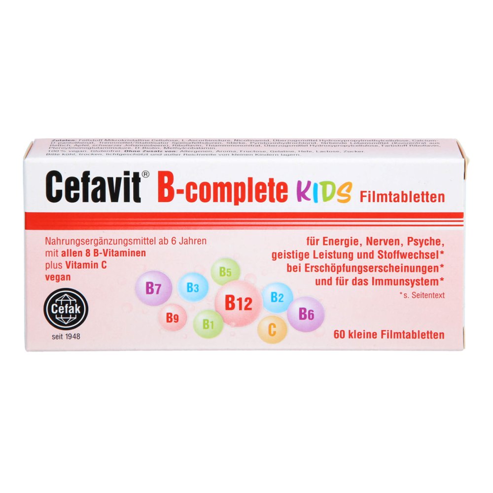 Cefak KG Cefavit B-complete Kids Filmtabletten 18657373