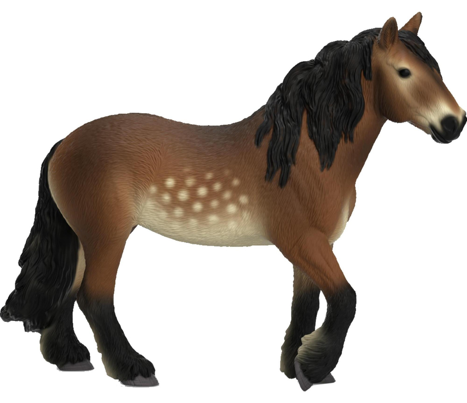 Schleich Farm World Koudbloedmerrie uit Noord-Zweden