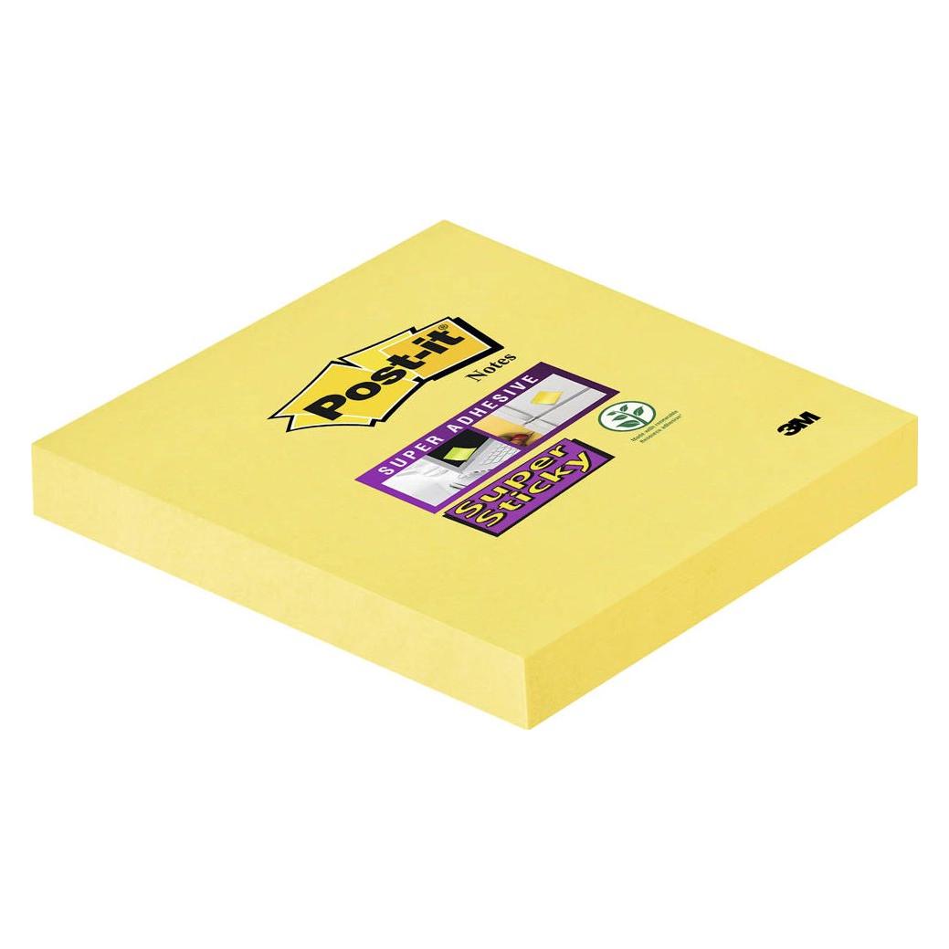 Post-it Super Sticky Haftnotizen (76 x 76 mm) (654-S6)