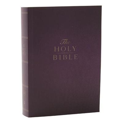 KJV Holy Bible: Compact with 43,000 Cross References, Purple Softcover, Red Letter, Comfort Print: King James Version, Taschenbuch von Thomas Nelson,