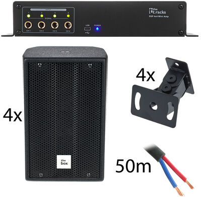 the box pro Waiting Room Bundle S black Schwarz