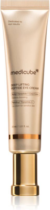 medicube Deep Lifting Peptide Eye Cream intensywny krem pod oczy przeciw zmarszczkom i cienom pod oczami 30 ml