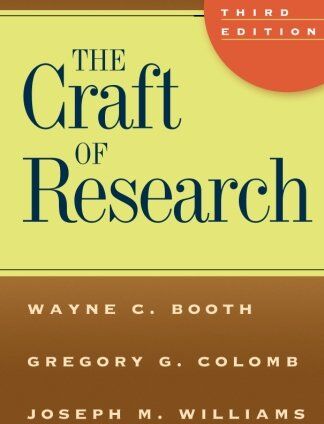 Booth, Wayne C. - The Craft of Research, Third Edition (Chicago Guides to Writing, Editing, & Publishing) - Preis vom 09.10.2026 07:28:09 h