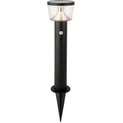 MARELIDA Solar Wegleuchte mit Bewegungssensor 3 Modi Premium Gartenleuchte 54cm