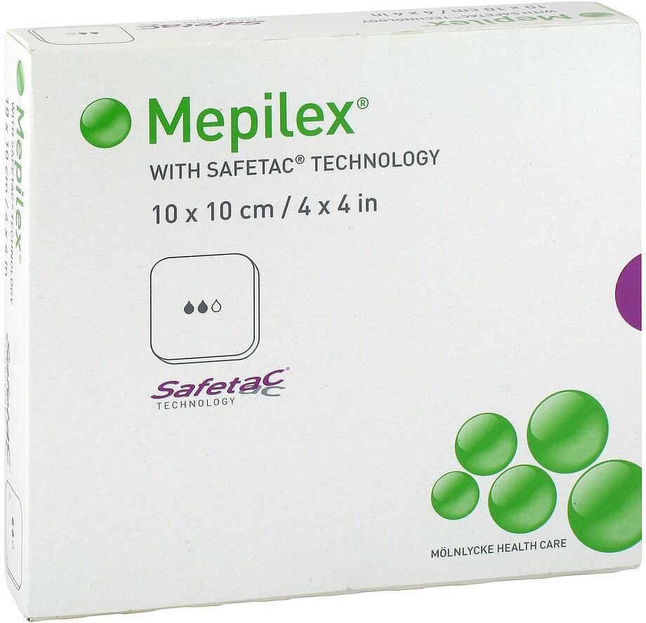 Mepilex 10x10 cm Schaumverband 5stk