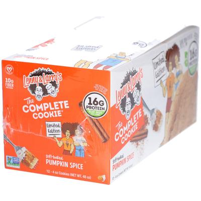 Lenny & Larry`s The Complete Cookie Pumpkin Spice 12x113 g Kekse