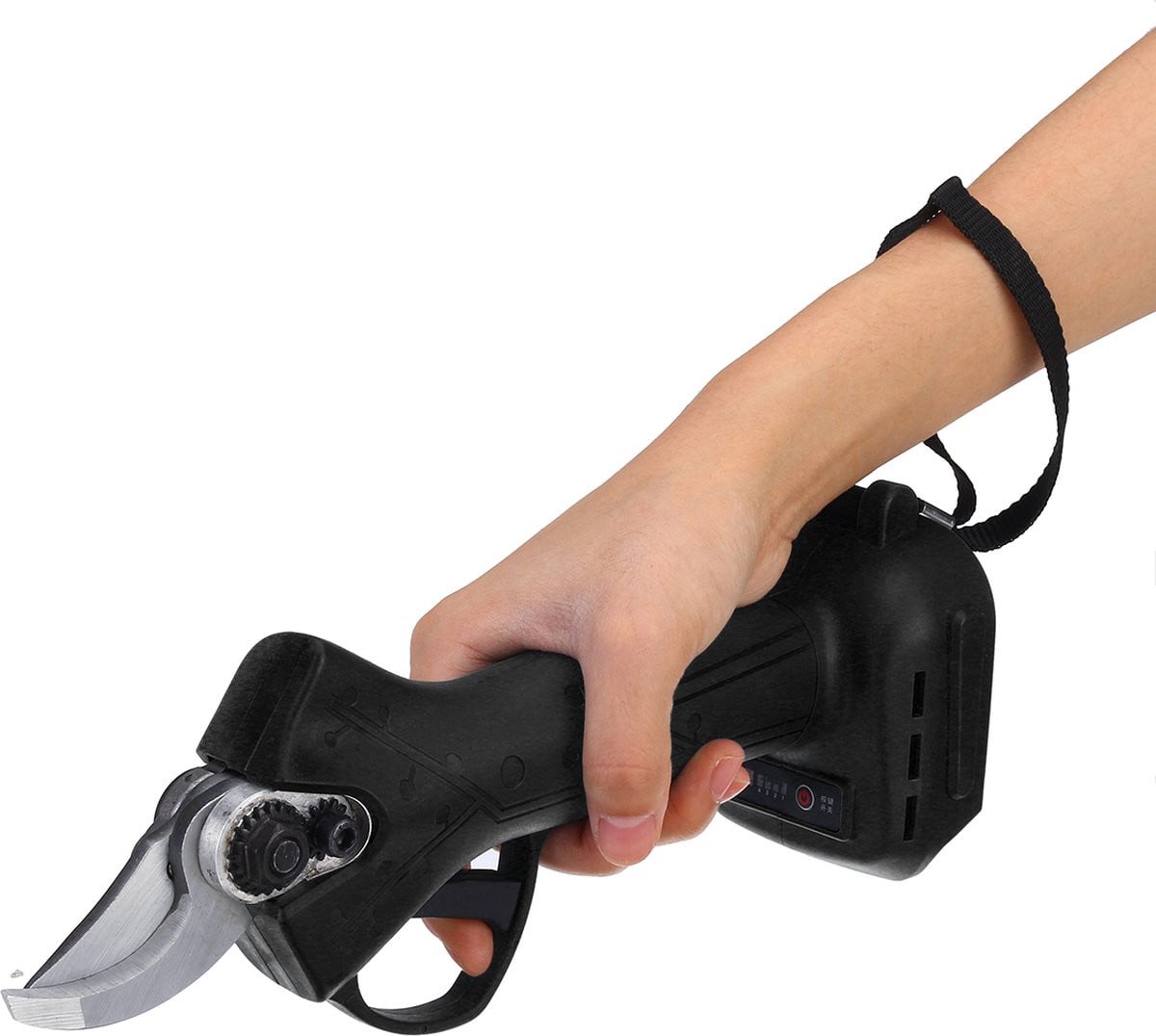 BRAVOBRO Elektrische Snoeischaar 30mm - Zwart - Voor Professionals