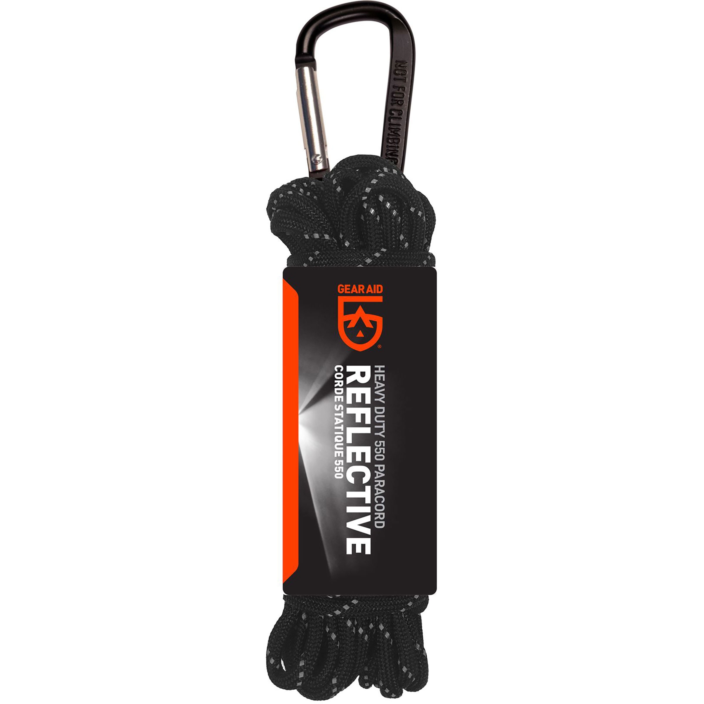 GearAid Paracord 550 Seil Reparatur & Ersatzteile schwarz Größe 9m