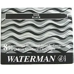 Waterman S0110850 Ersatzmine Schwarz 8 Stück(e)
