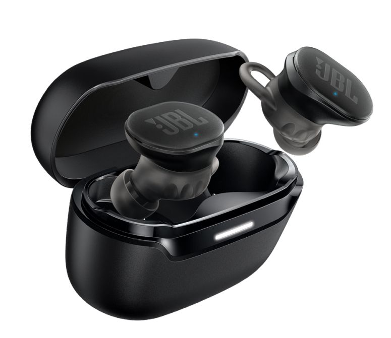 JBL Endurance Race 2 In-Ear Bluetooth Kopfhörer Kabellos TWS 12 h Laufzeit (Schwarz) JBLENDURACE2BLK