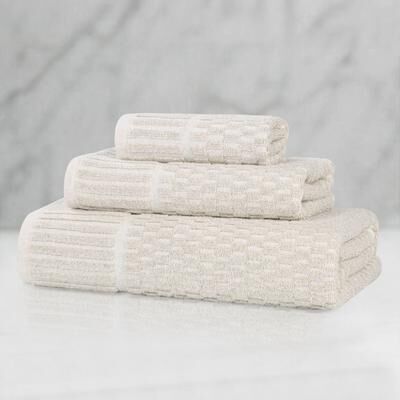 Superior Juno Viscose Cotton Blend 3 Piece Towel Set