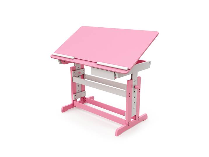 Kinderschreibtisch pink
