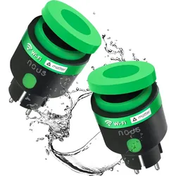 NOUS A6M Outdoor Plug Matter 2pcs 3680W/16A/Monitoring/Matter