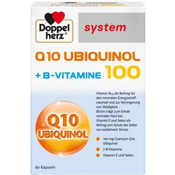 DOPPELHERZ Q10 Ubiquinol 100 system Kapseln 60 St