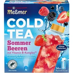 Meßmer 14 Beutel Cold Tea »Sommer-Beeren« schwarz