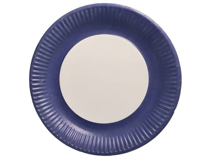 PAPSTAR Pappteller Teller, Pappe rund Ø 23 cm dunkelblau 500 Stk