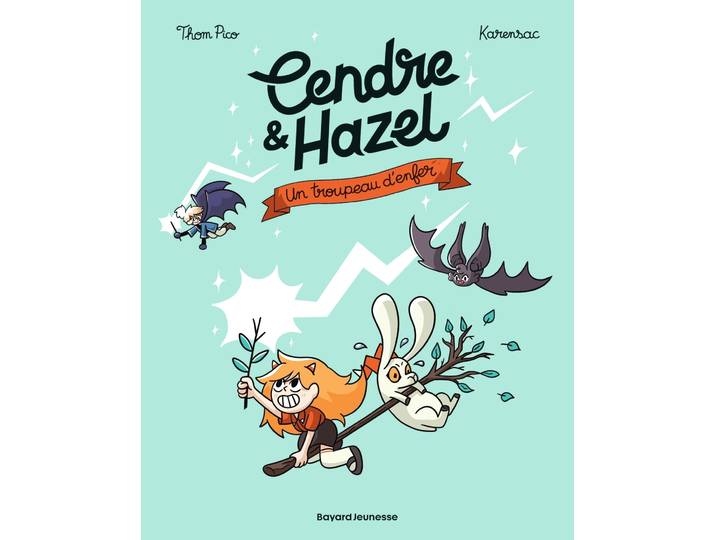 Cendre et Hazel, Tome 05 - Un troupeau d'enfer (BD)