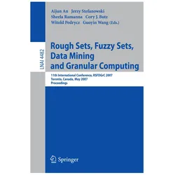 Rough Sets, Fuzzy Sets, Data Mining and Granular Computing, Fachbücher von Jerzy, Ramanna et al, Sheela, Stefanowski, Witold Pedrycz, Aijun An, Cory Butz